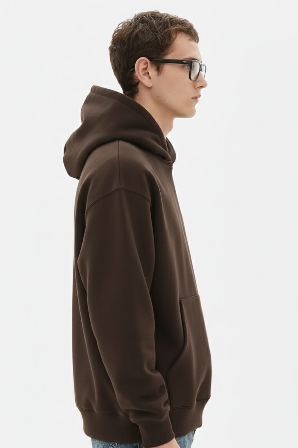 Winter Hoodies for Men - Burgundy