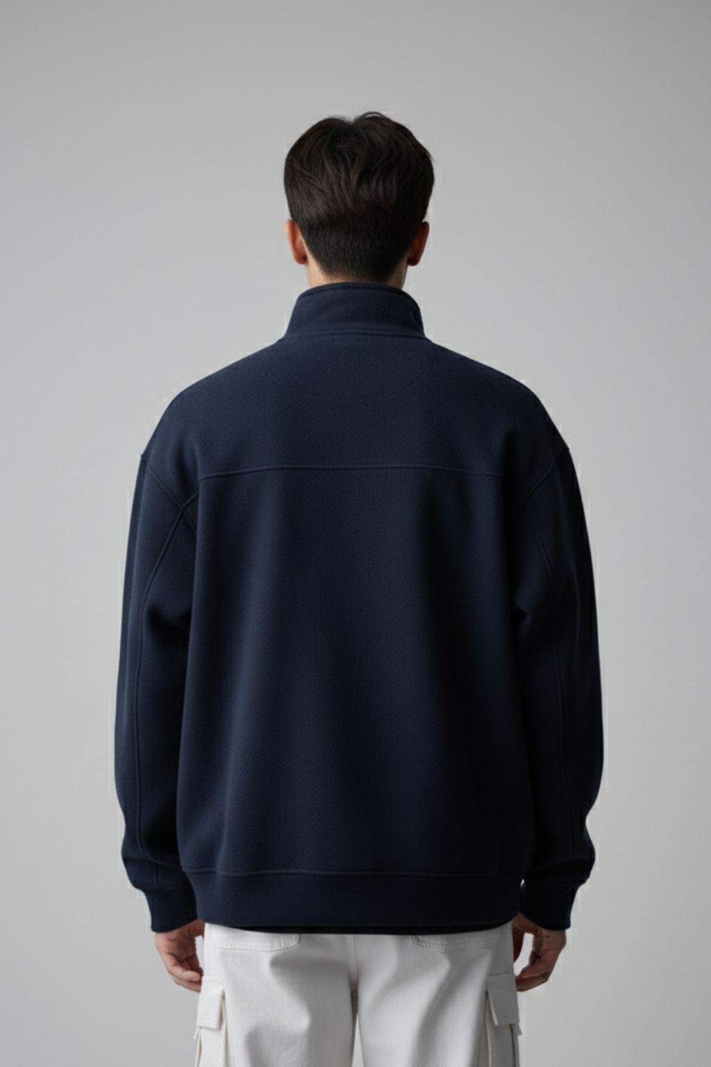 Cotton Fleece Zipper Jackets for Men