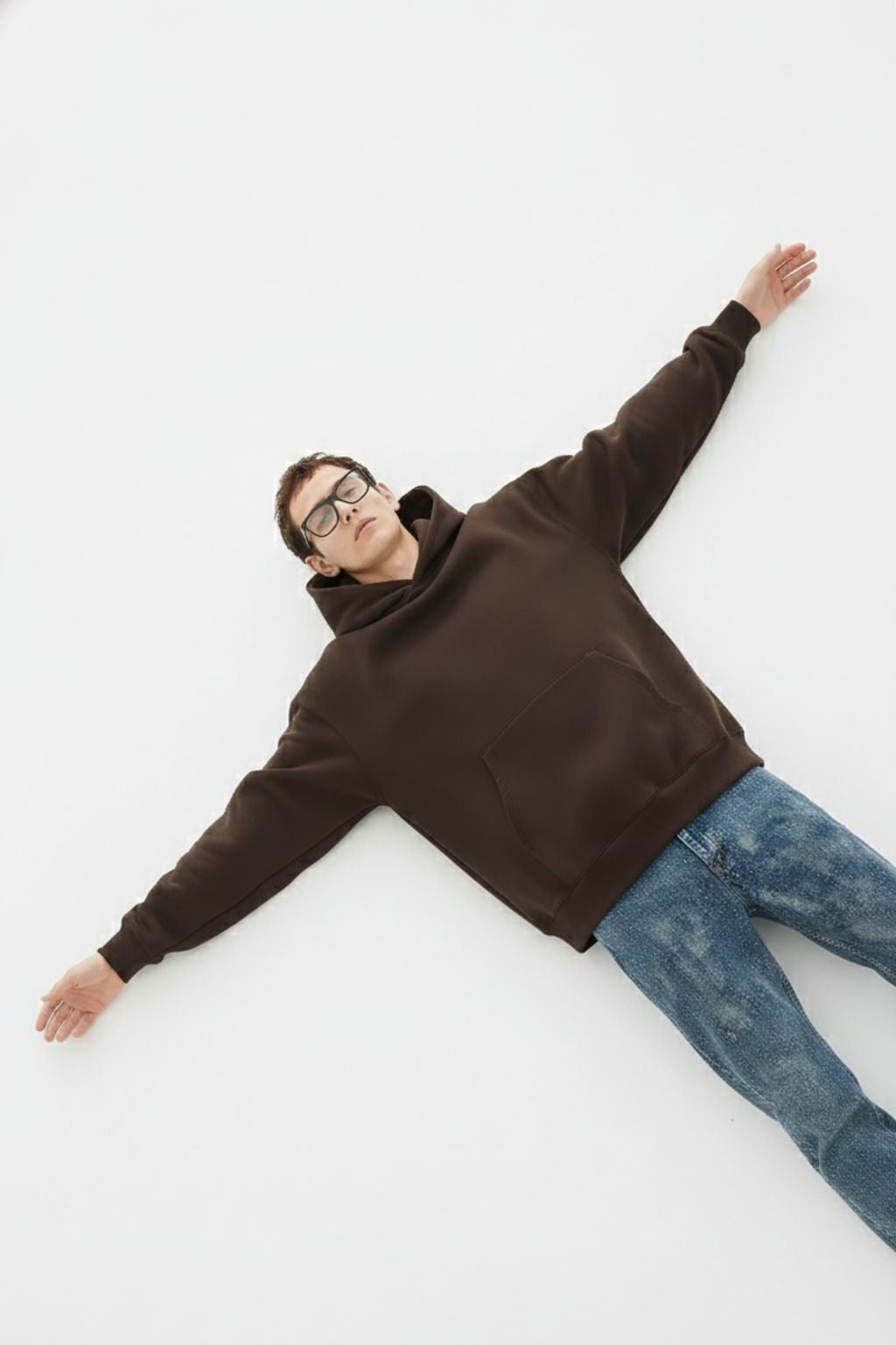 Winter Hoodies for Men - Burgundy