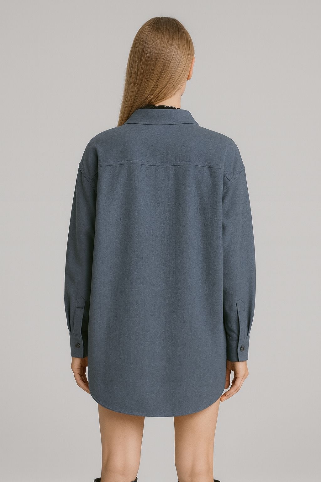 Women’s Oversized Tunic Shirt Dress