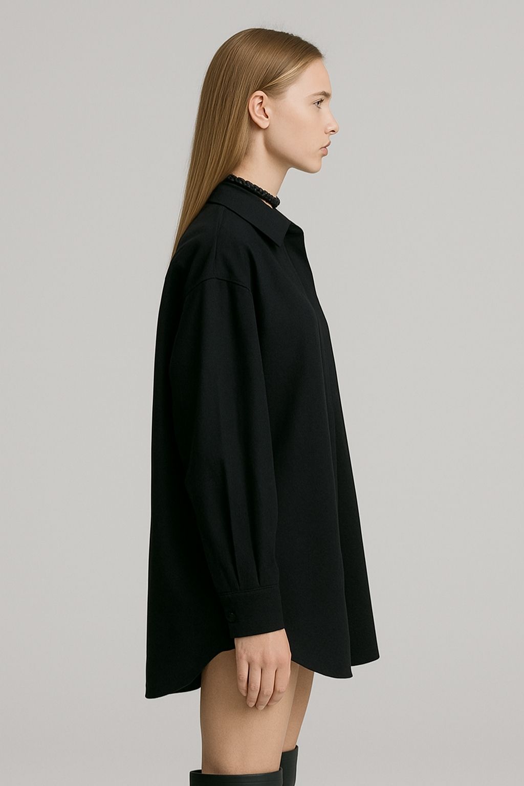 Women’s Oversized Tunic Shirt Dress