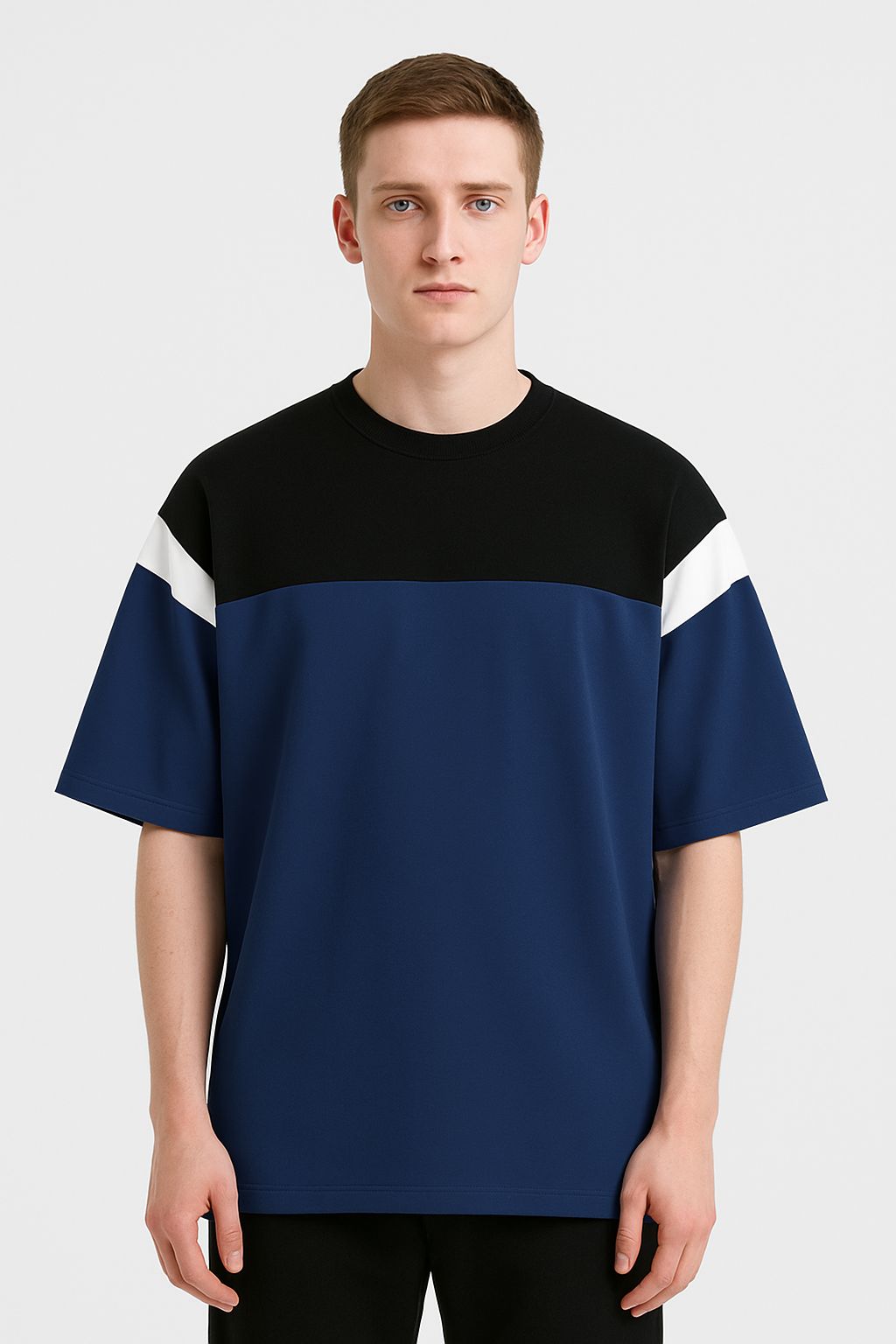 Bhrigu Blue Oversized T-shirt