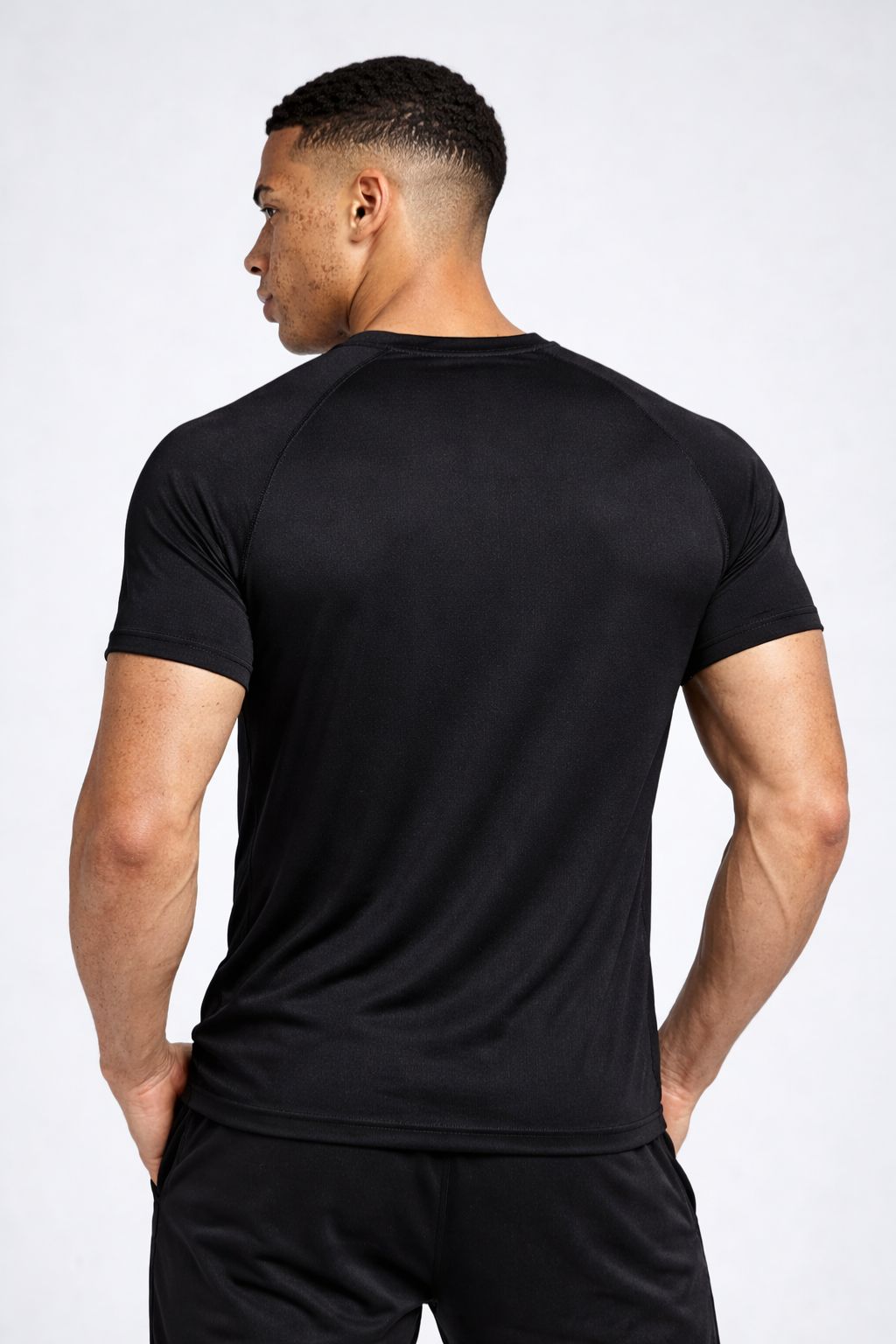 Men's Compression Fit Gym Performance T-Shirt