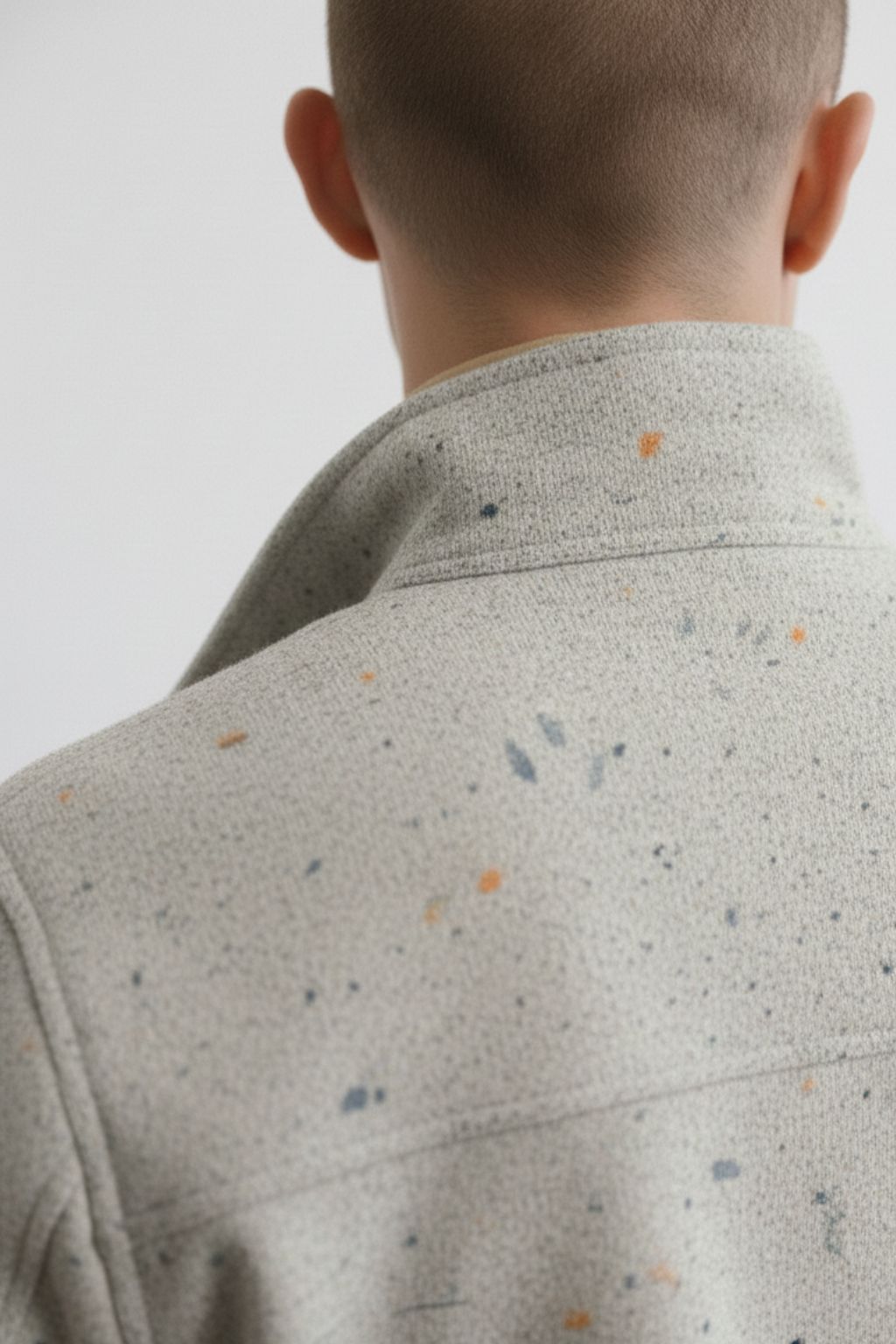 Speckled Grey Chore Utility Jacket