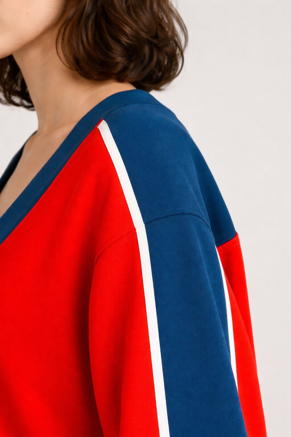 Atharvan Deep Neck Sweatshirt for Women