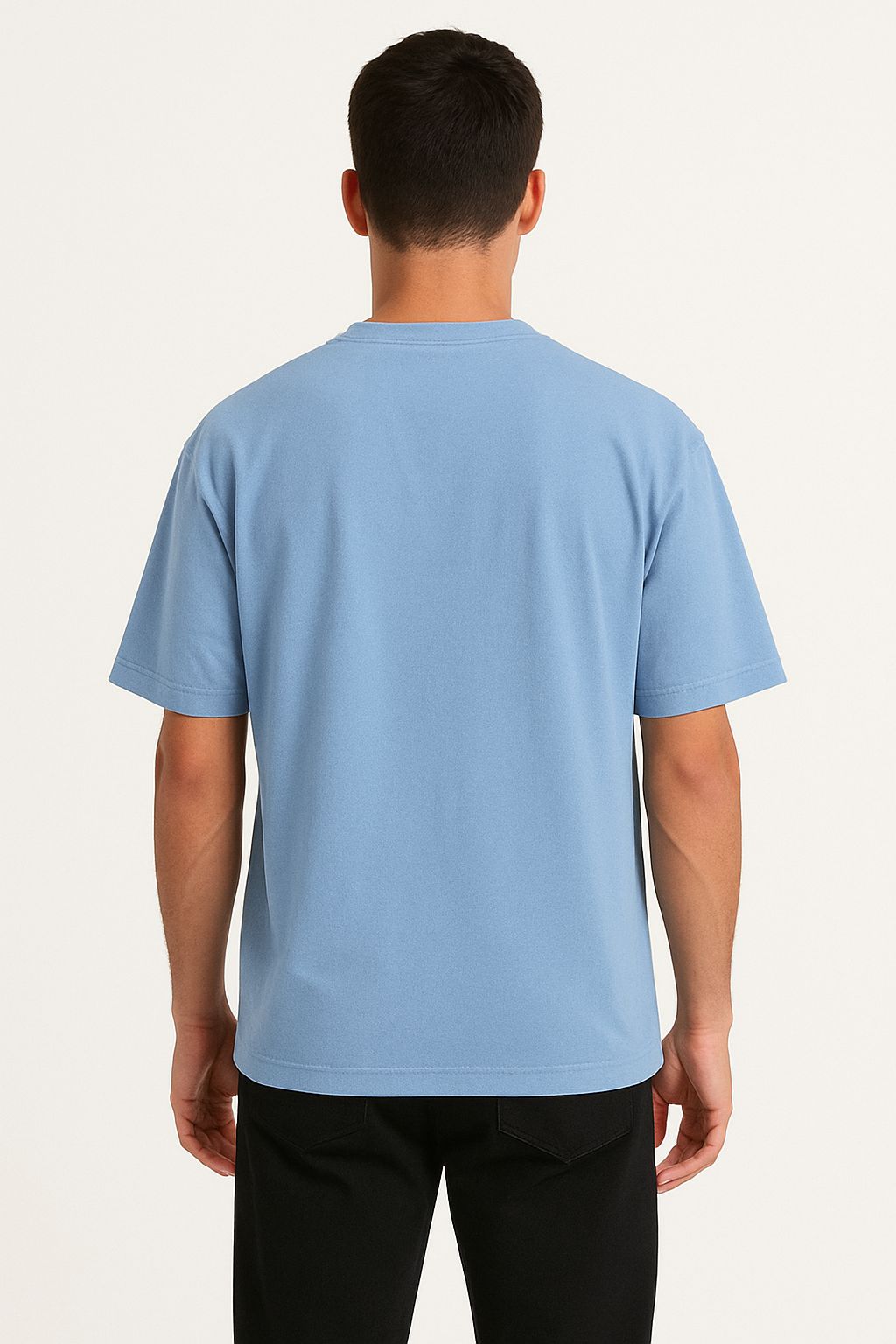Sky Blue Oversized GYM Tshirt