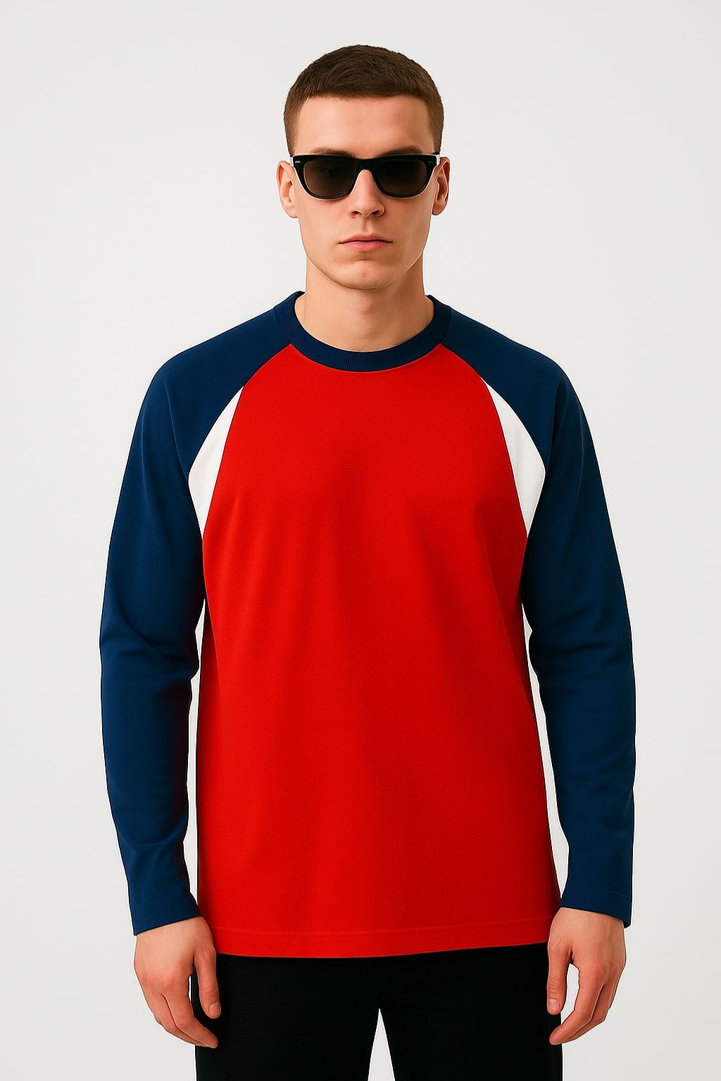 Atharvan Red Full Oversized T-shirt