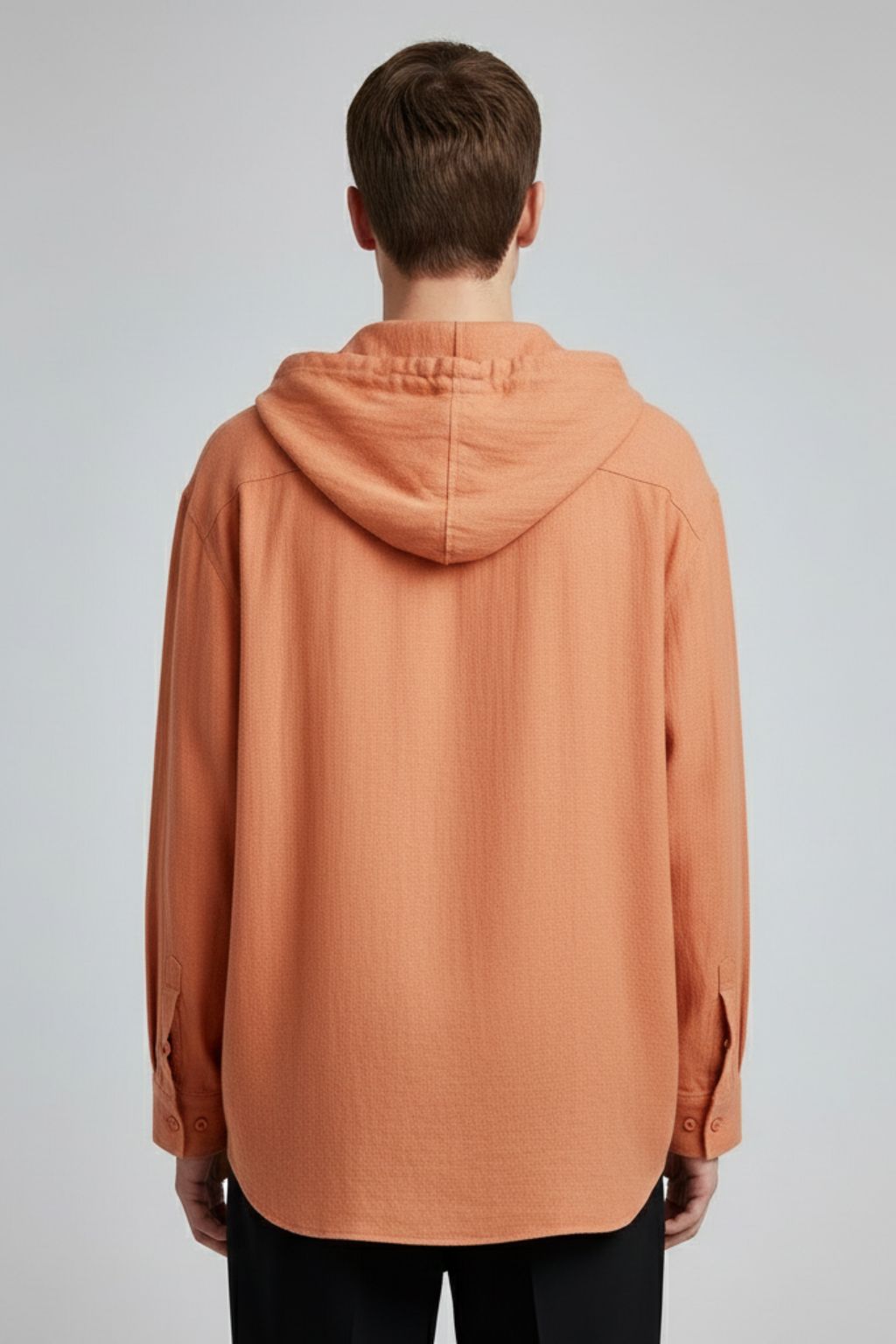 Men's Hooded Shirt Full Sleeve