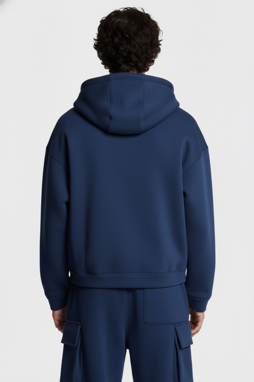 Oversized Fleece Hoodie Jacket
