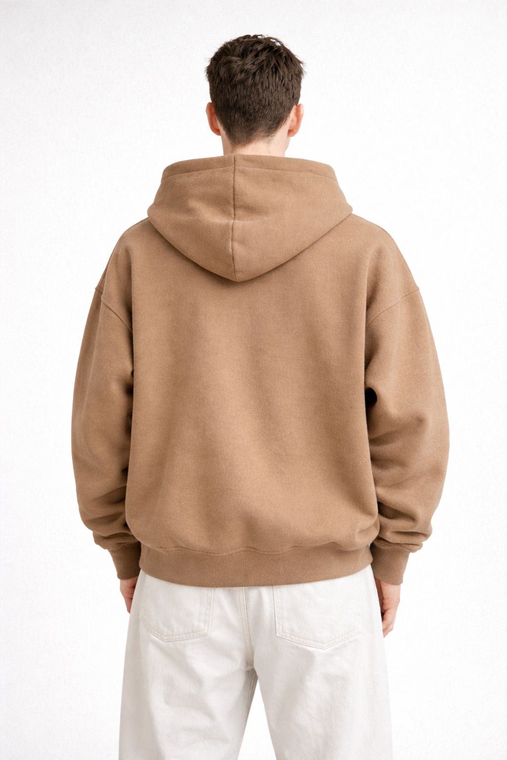 Oversized Zipper Hoodie Jacket for Men