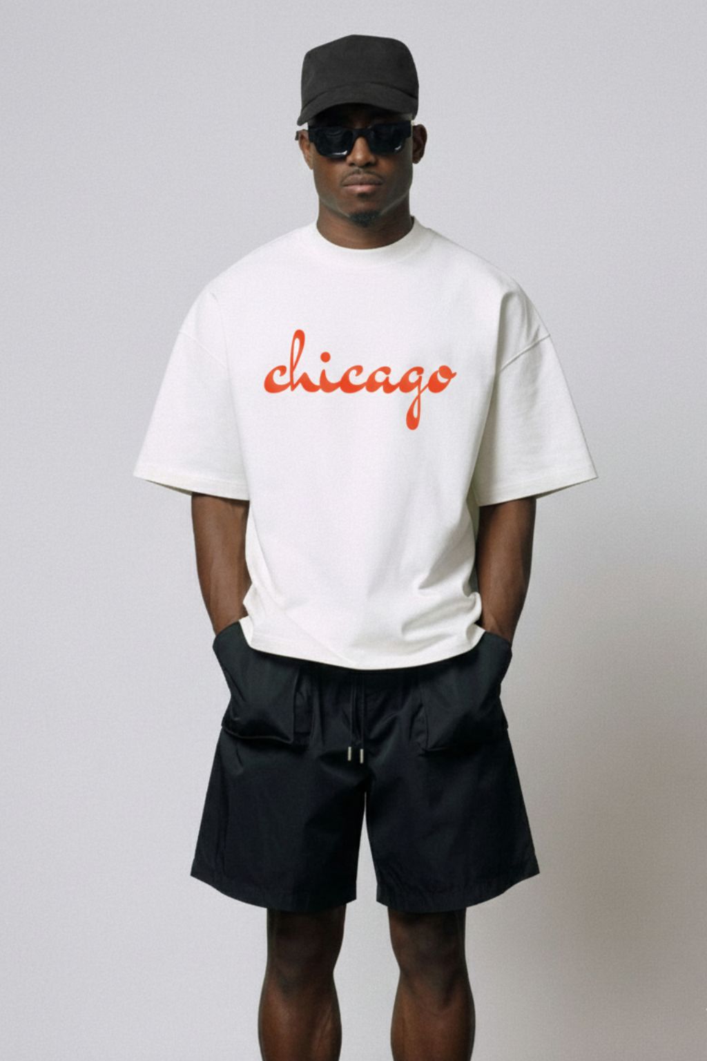 Chicago Off White Printed Tshirt