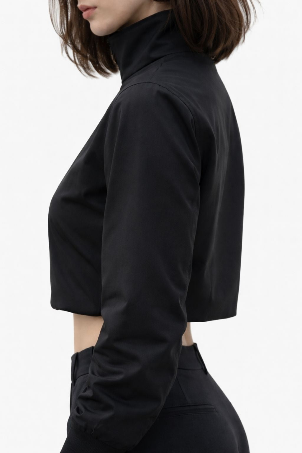 Women’s Cropped Zip-Up Jacket