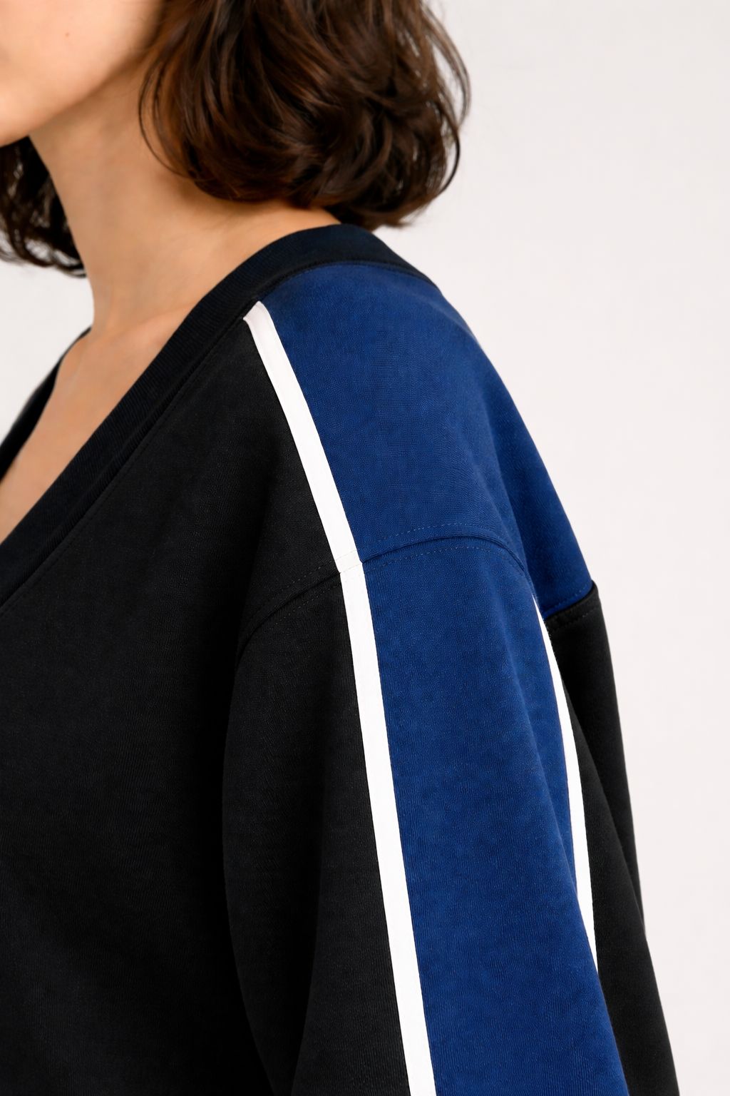 Atharvan Deep Neck Sweatshirt for Women