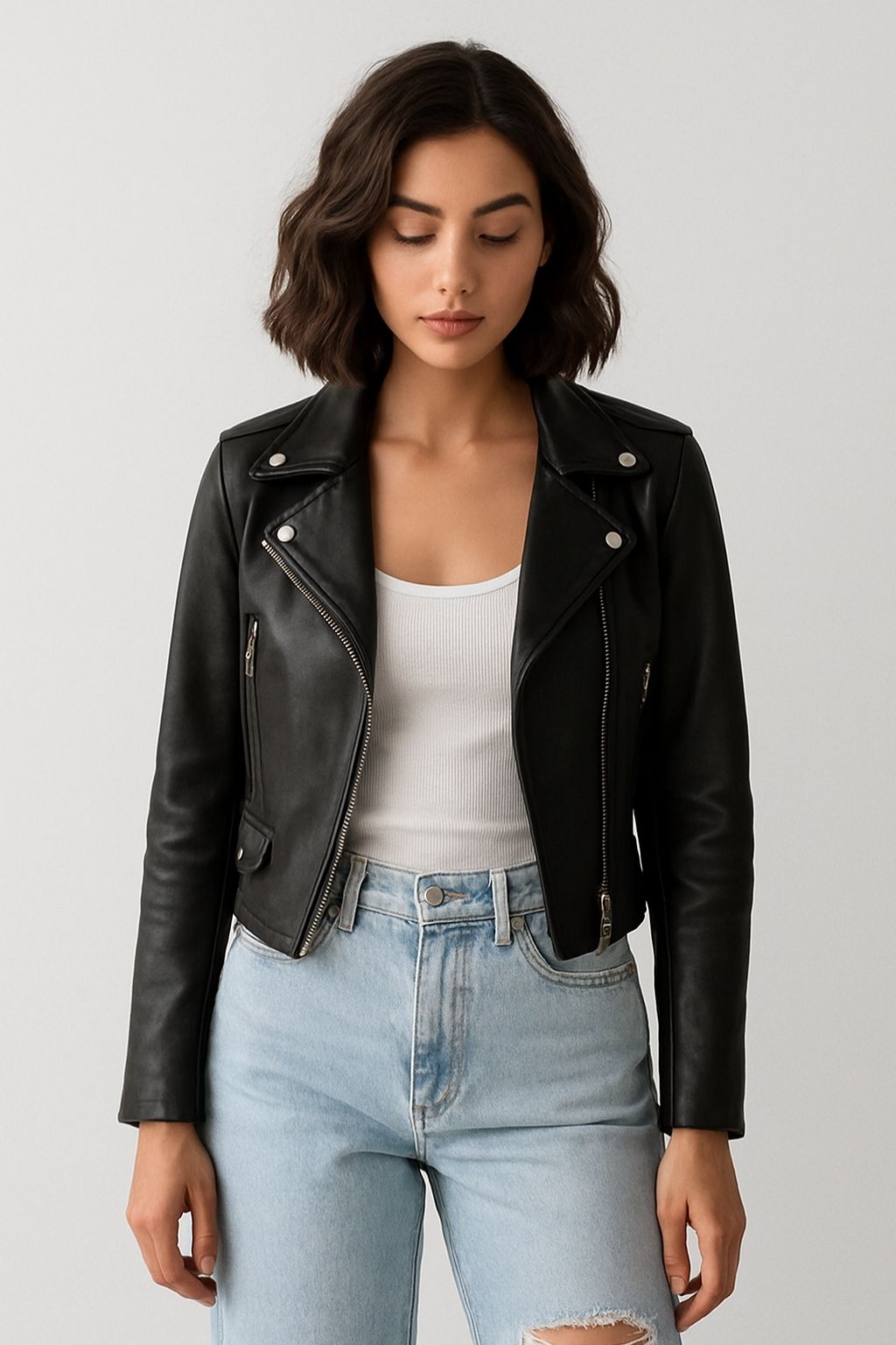 Ribbed Crop Tank Top