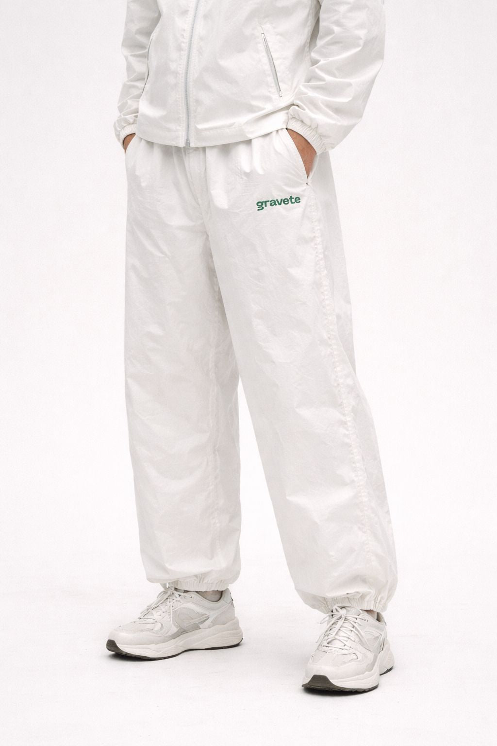 Waterproof Parachute Jacket with Pants