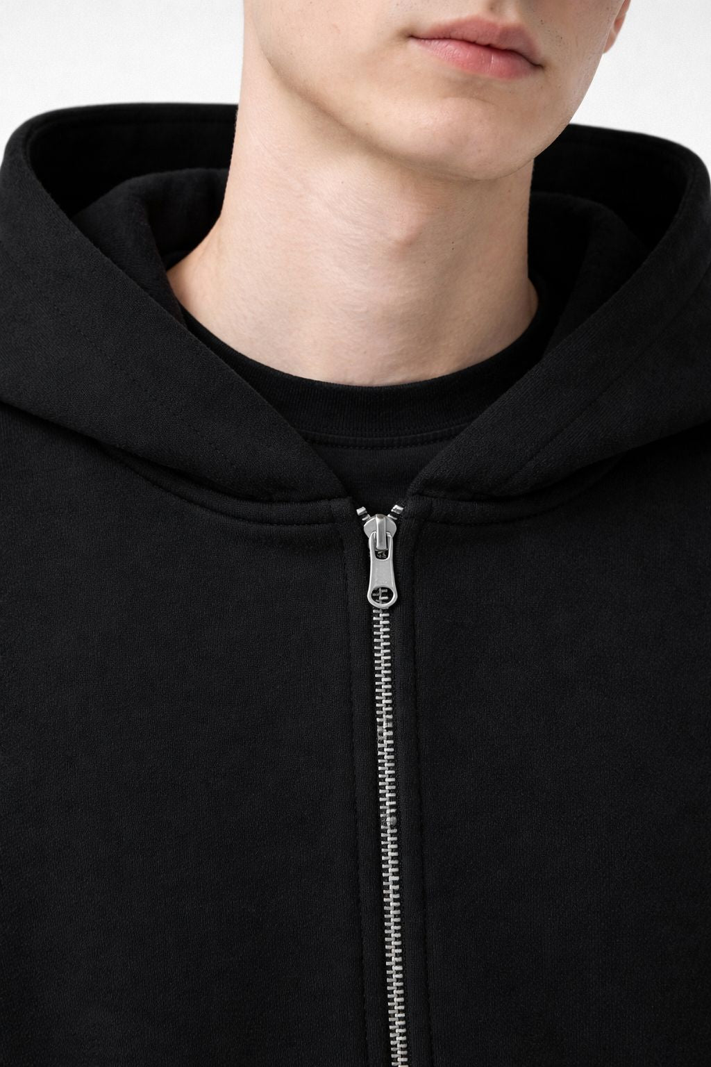 Oversized Zipper Hoodie Jacket for Men