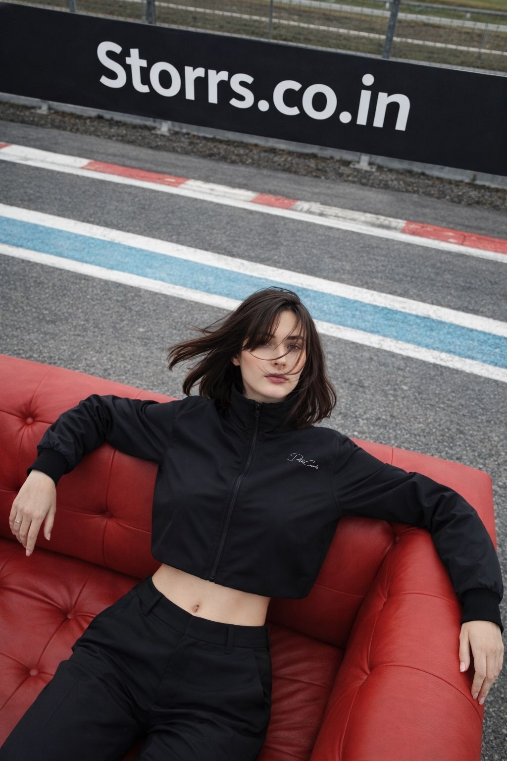 Women’s Cropped Zip-Up Jacket