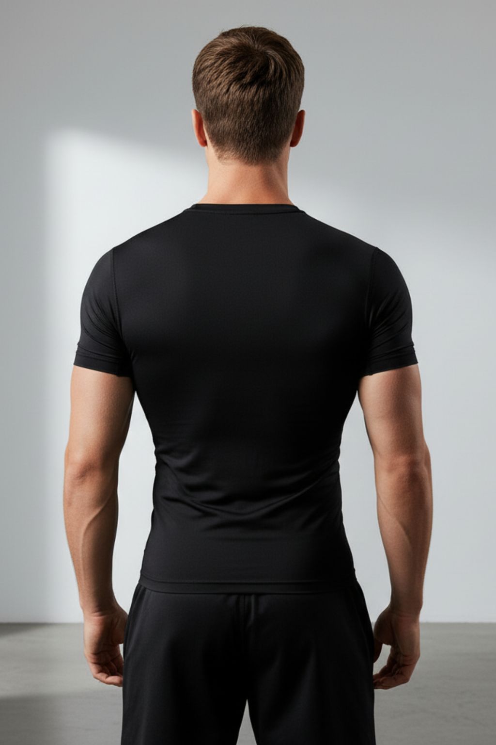 Men’s Nylon Stretch Compression T-Shirt