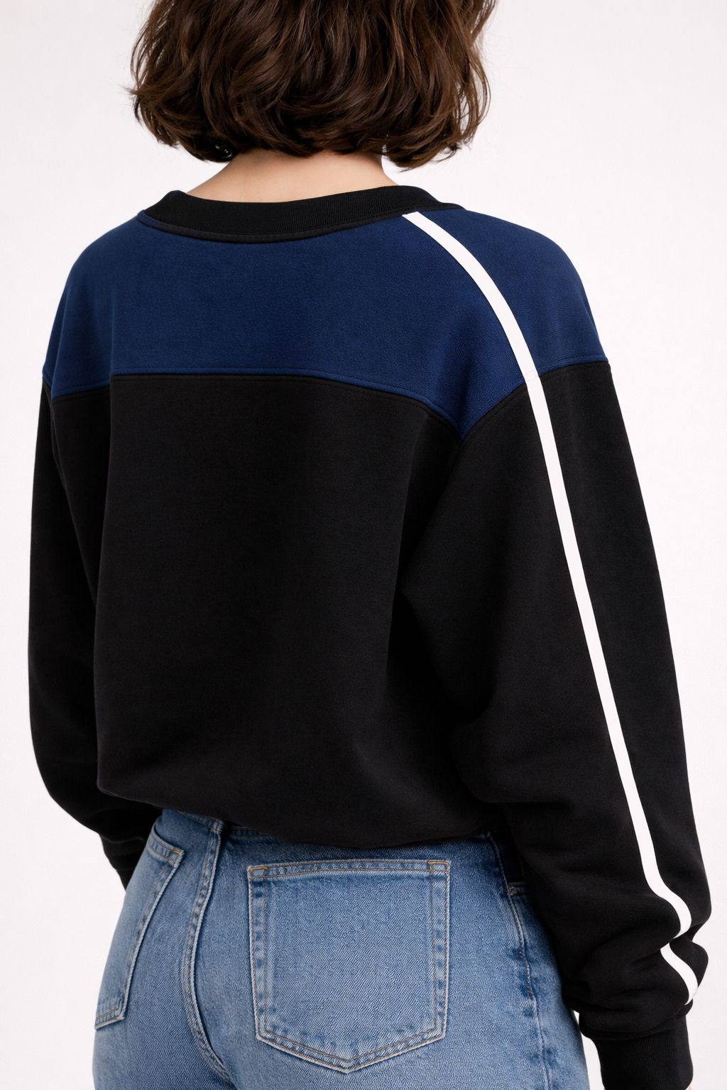 Atharvan Deep Neck Sweatshirt for Women