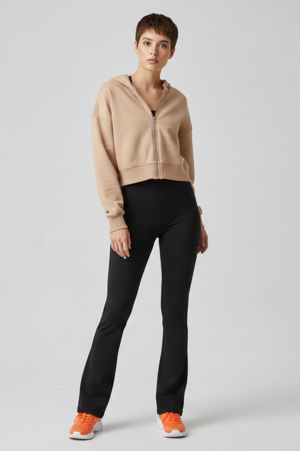 Women’s High-Waist Minimalist Flare Pants