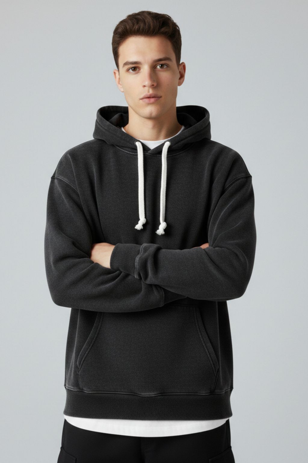 Washed Cotton Hoodies for Men