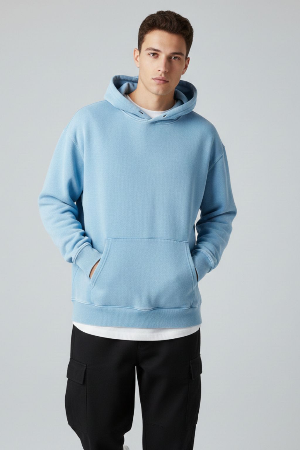 Washed Cotton Hoodies for Men