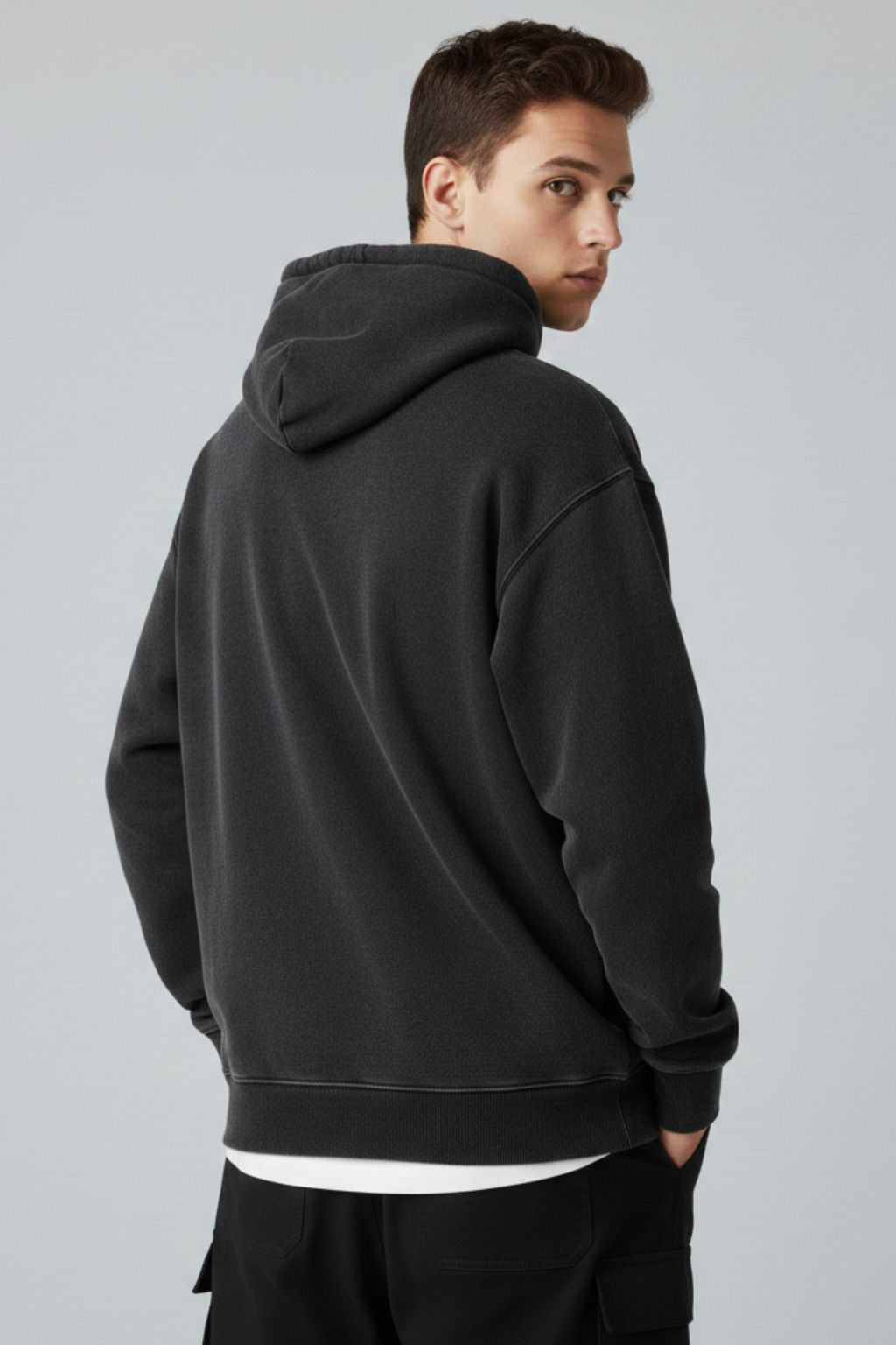 Washed Cotton Hoodies for Men